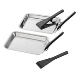 HI HI BBQ Grillpannenset 6 st BBQ roestvrij staal - afbeelding 3
