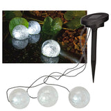 HI HI Vijververlichting solar LED 9 cm - afbeelding 1