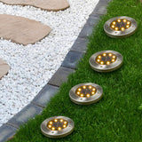 Hi grondlampen 4 st solar led - afbeelding 1