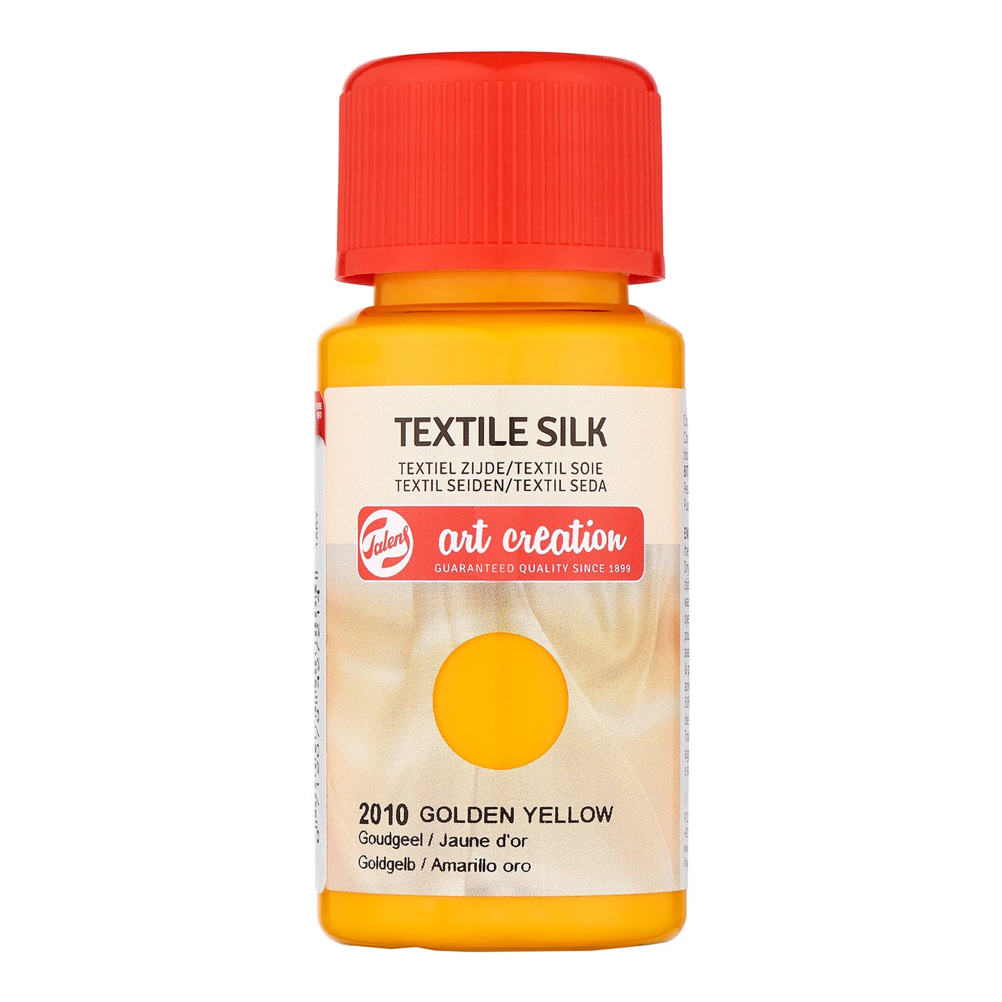 Talens art creation • textiel silk 50 ml goudgeel