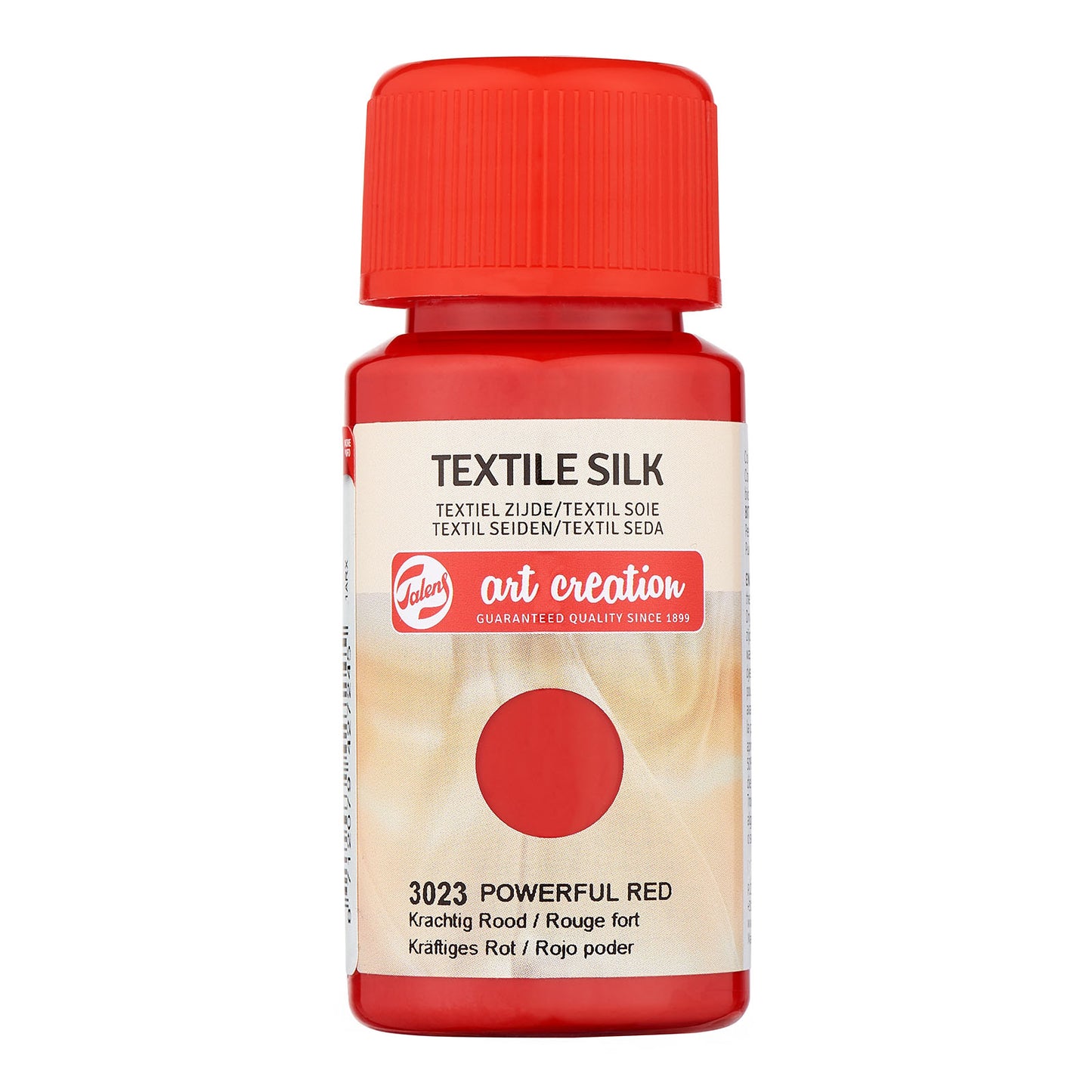Talens art creation • textiel silk 50 ml krachtig rood