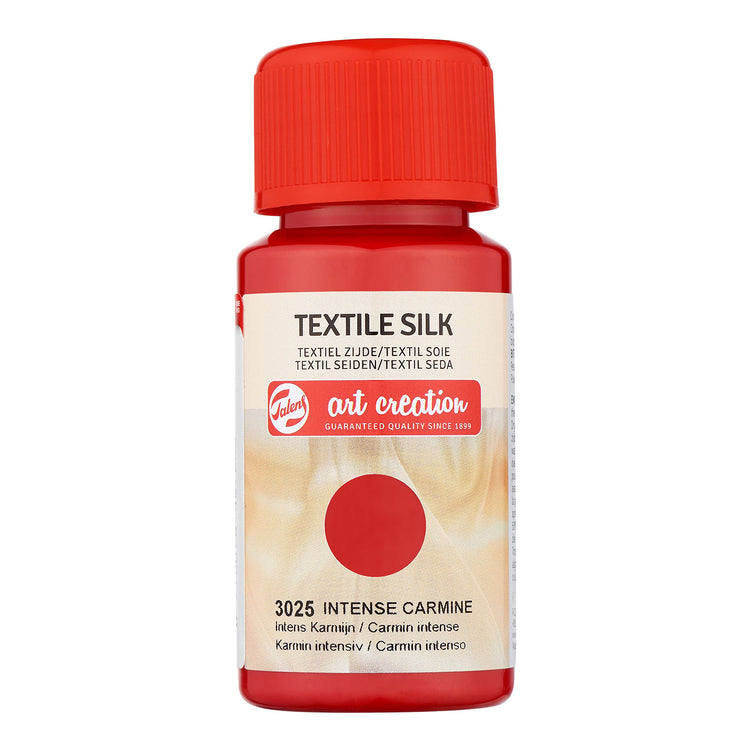 Talens art creation • textiel silk 50 ml intens karmijn