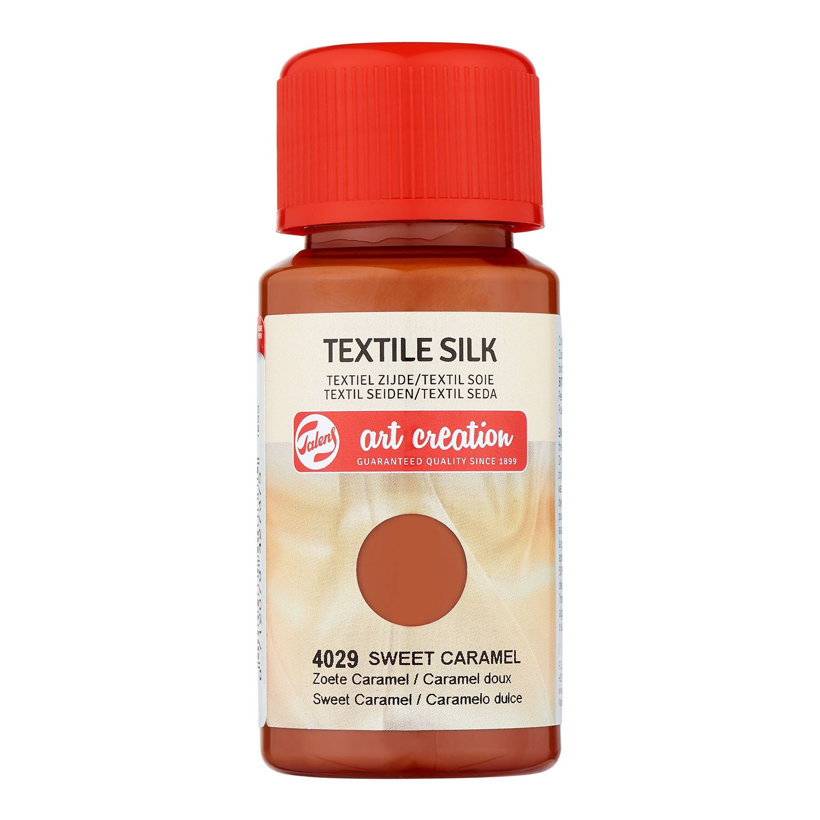 Talens art creation • textiel silk 50 ml zoete karamel
