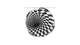 Cornat sa1027 afvoerplug decor twist 39.5mm
