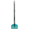 Trixie vuilblik met hark grijs blauw