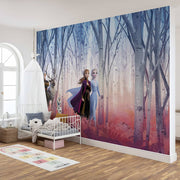 Komar fotobehang frozen friends forever 368x254 cm blauw - afbeelding 2