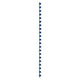 Gbc combbind bindruggen blauw - a4 - 8 mm - 100 stuks
