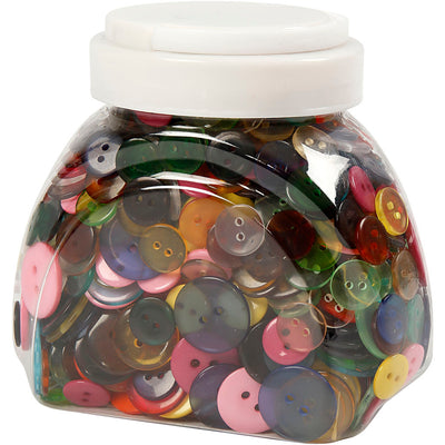 Creativ company https: www.cchobby.nl knopen-d-12-18-20-mm-diverse-kleuren-800-stuk-1-doos