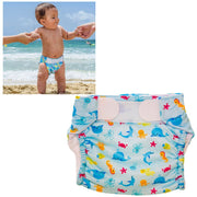 Freds swim academy wasbare zwemluier zeedieren maat 2 9-16 kg blauw - afbeelding 1