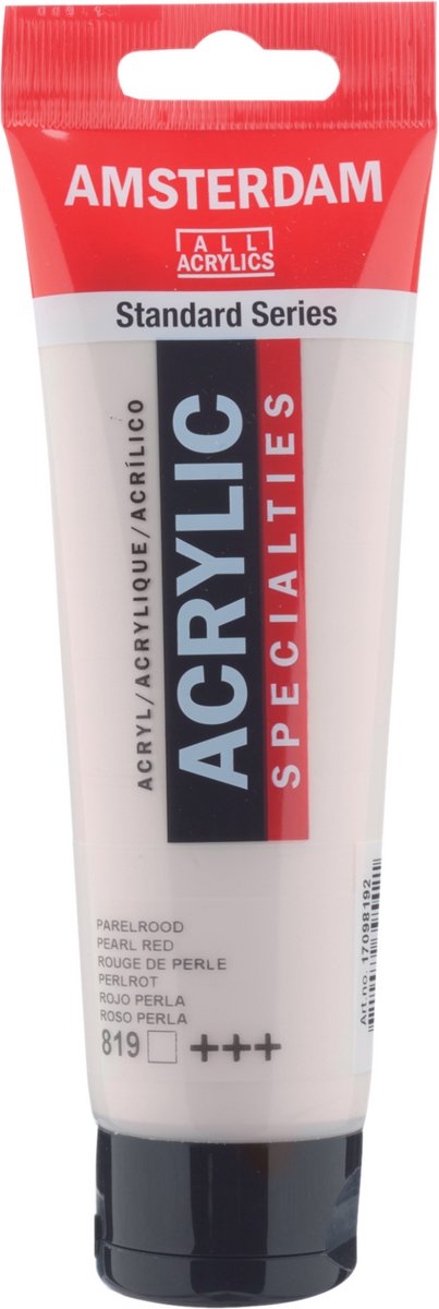 Amsterdam standard series acrylverf tube 120 ml parelrood 819