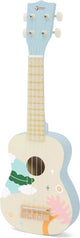 Classic world houten ukelelegitaar voor kinderen blauw - uni