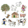 Bambolino fien en teun bad foam figuren 10 stuks | 2 stuks