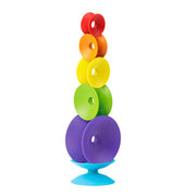 Jipy discover stapeltoren ring multi kleur - afbeelding 1