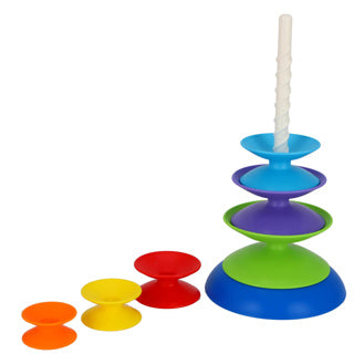 Jipy discover stapeltoren ring multi kleur
