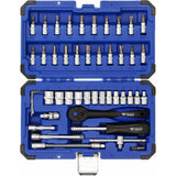 BRILLIANT TOOLS BRILLIANT TOOLS 45-delige Doppenset 1 4 staal - afbeelding 2