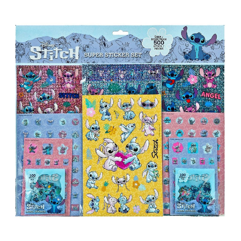 Undercover super stickerset stitch, 500dlg.