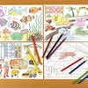 Van der doelen info notes in-8719-08 kleurboek 300mm x 200mm colouring book