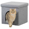 Trixie poef kattenmand relax-iglo alois grijs