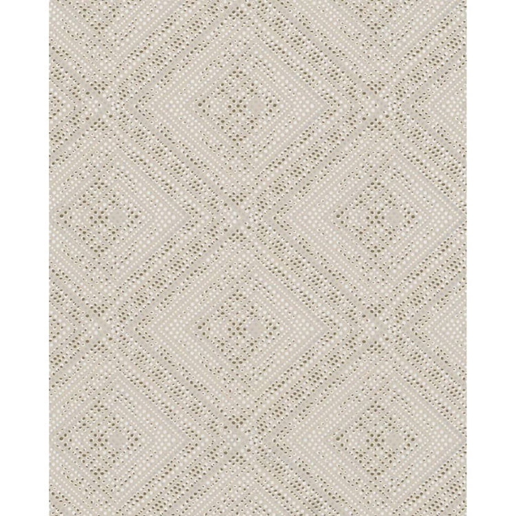 Noordwand behang topchic tone on tone diamonds metallic beige