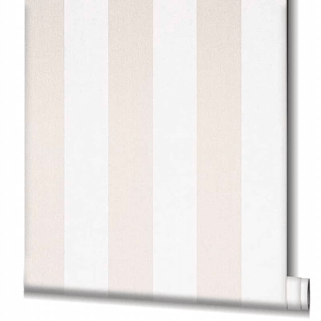 Noordwand Noordwand Behang Topchic Stripes beige en wit