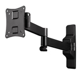 Hama TV-muurbeugel Ultra Plat Volledig Beweegbaar 5 Ster 2 Armen VESA 100x100 Zw - afbeelding 1