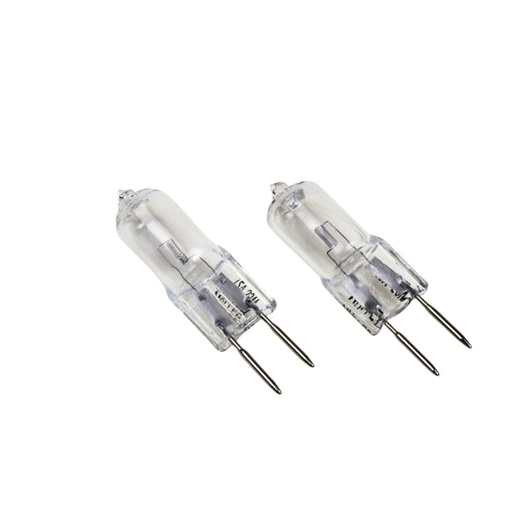 Xavax halogeen-steeklampje gy6.35 50w warm wit 2 stuks