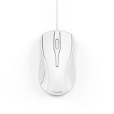 Hama optische muis met 3 knoppen mc-200 met kabel wit - afbeelding 2