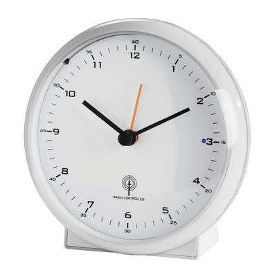 Hama wekker- elegance pro - radiogestuurd - geluidsarm- wit