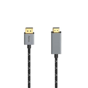 Hama videokabel displayport-st. - hdmi trade;-st. ultra-hd 4k@60hz alu 1,50 m - afbeelding 2