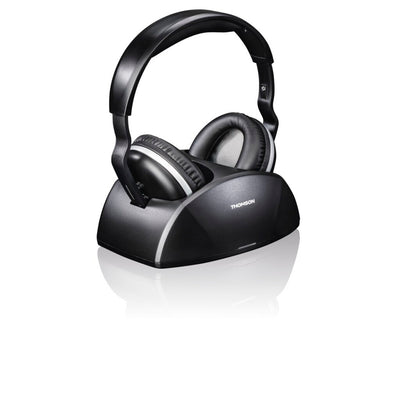 Thomson thomson whp3321bk draadloze tv-koptelefoon optische ingang over-ear oplaadst.