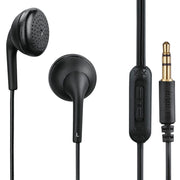 Hama oordopjes tubby earbuds volumeregelaar zwart - afbeelding 1