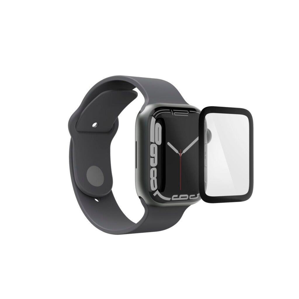 Hama displaybescherming super hybrid v. apple watch 7 8 9 41 mm montagehulp
