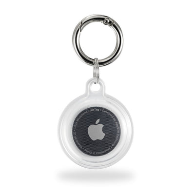 Hama sleutelhanger always clear voor apple airtag doorzichtig