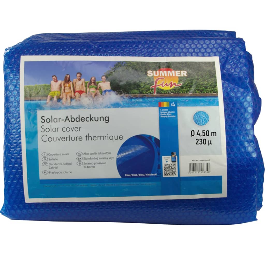 Summer Fun Summer Fun Zomerzwembadhoes solar rond 450 cm PE blauw