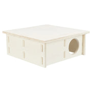TRIXIE TRIXIE Knaagdierenhuis 4 kamers 25x10x25 cm hout - afbeelding 2