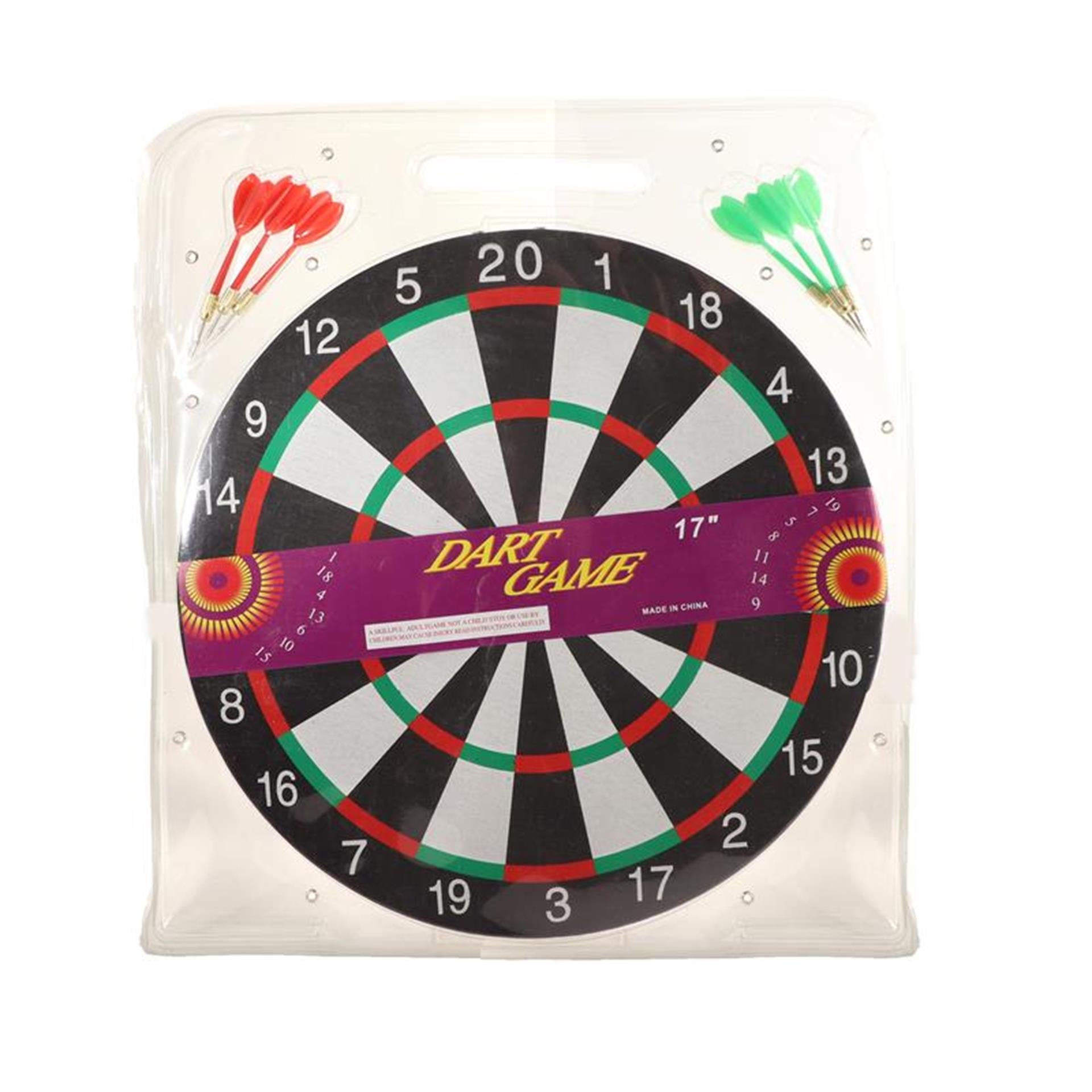 Dartbord met 6 darts 40cm dartbord met 6 darts 40cm