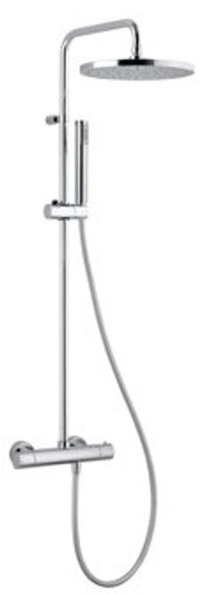 Plieger royal - doucheset met stortdouche ø25cm + handdouche - thermostatisch - chroom
