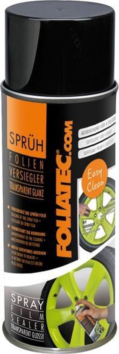 Foliatec spray film (spuitfolie) sealer spray - helder glanzend 1x400ml