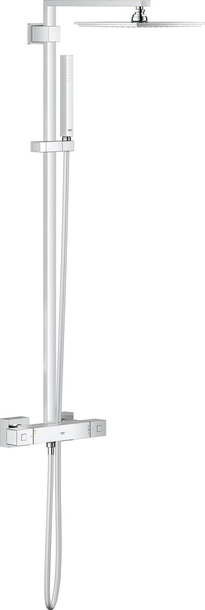 Grohe euphoria cube xxl regendouche ã¸ 23 cm - met thermostaatkraan - 15 cm hartafstand
