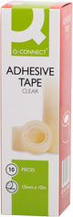 Q-connect plakband, pp, 15 mm x 10 m, doos van 10