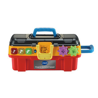 Vtech kluspret gereedschapsset - 9 delige gereedschapsset - vanaf 2 jaar - educatief speelgoed