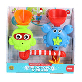 Bad octopus en krab - afbeelding 1
