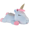 Unicorn knuffelprojector blauw