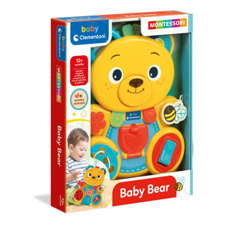 Clementoni montessori baby - drukke beer