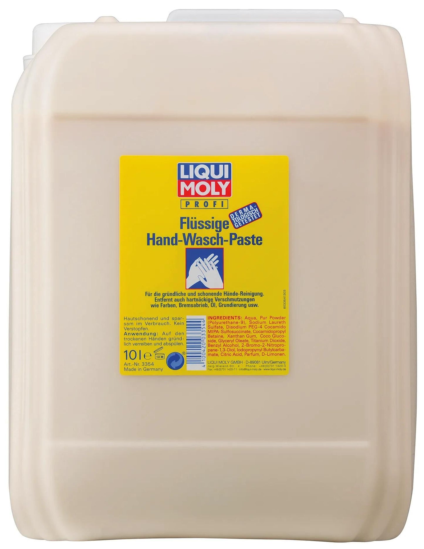 Liqui moly handreiniger handwash paste 10l