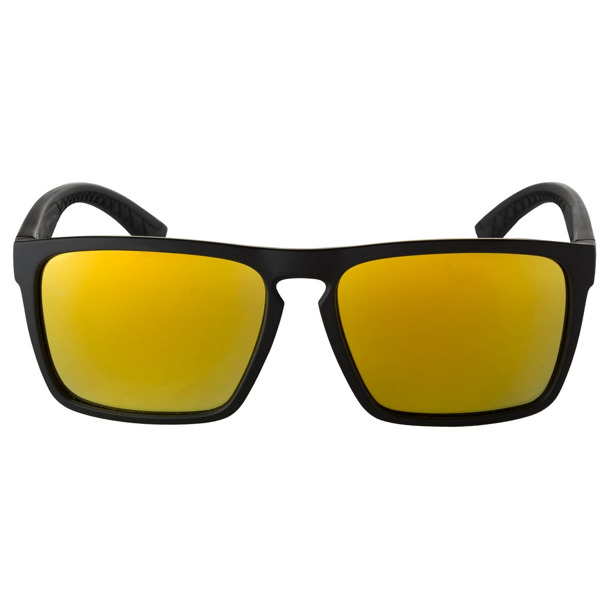 Repos fietsbril zwart goud lens