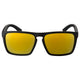 Repos fietsbril zwart goud lens