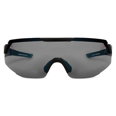 Pride fietsbril zwart smoke lens