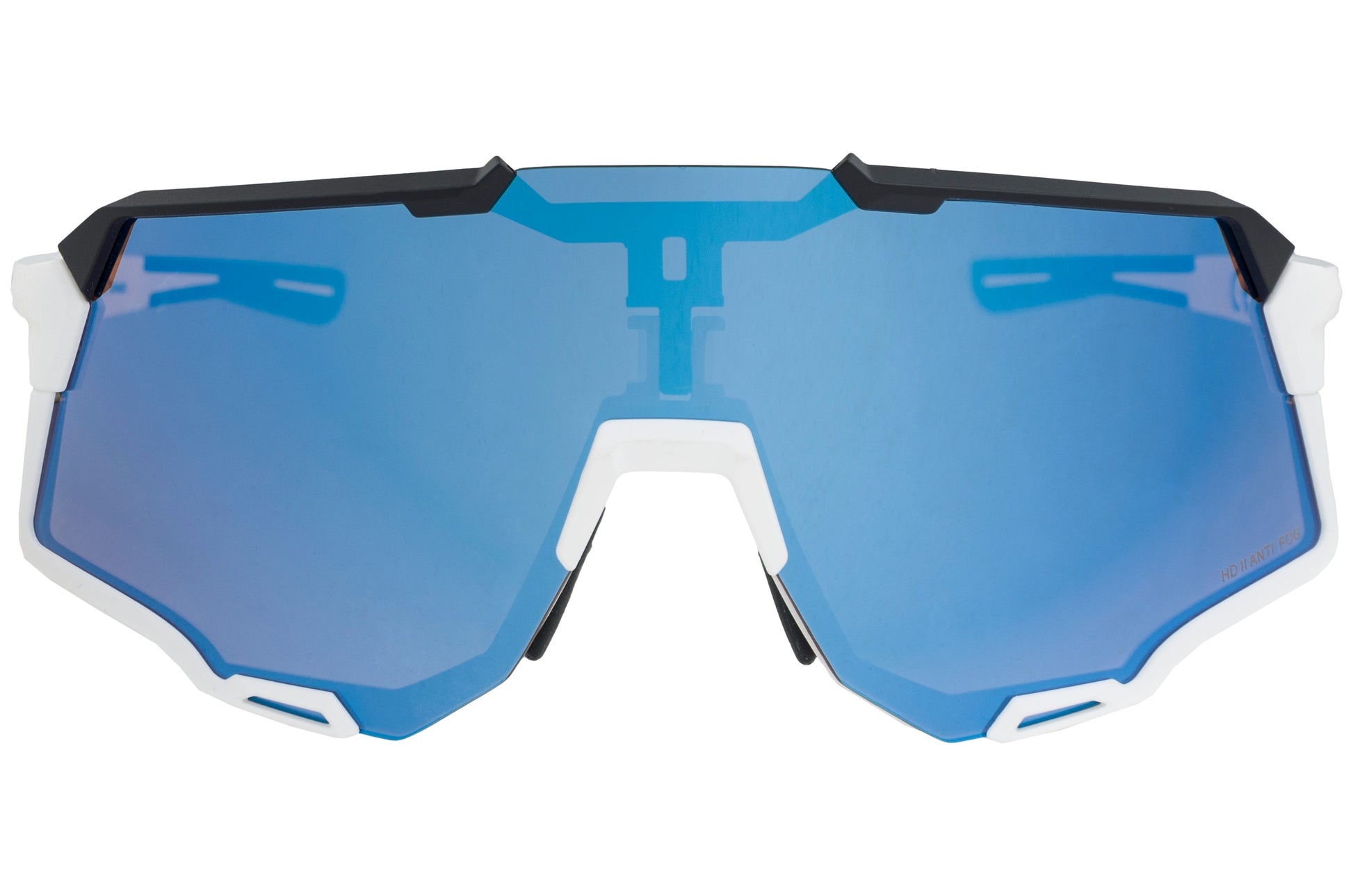 Agu dynamisch fietsbril zwart blauw lens