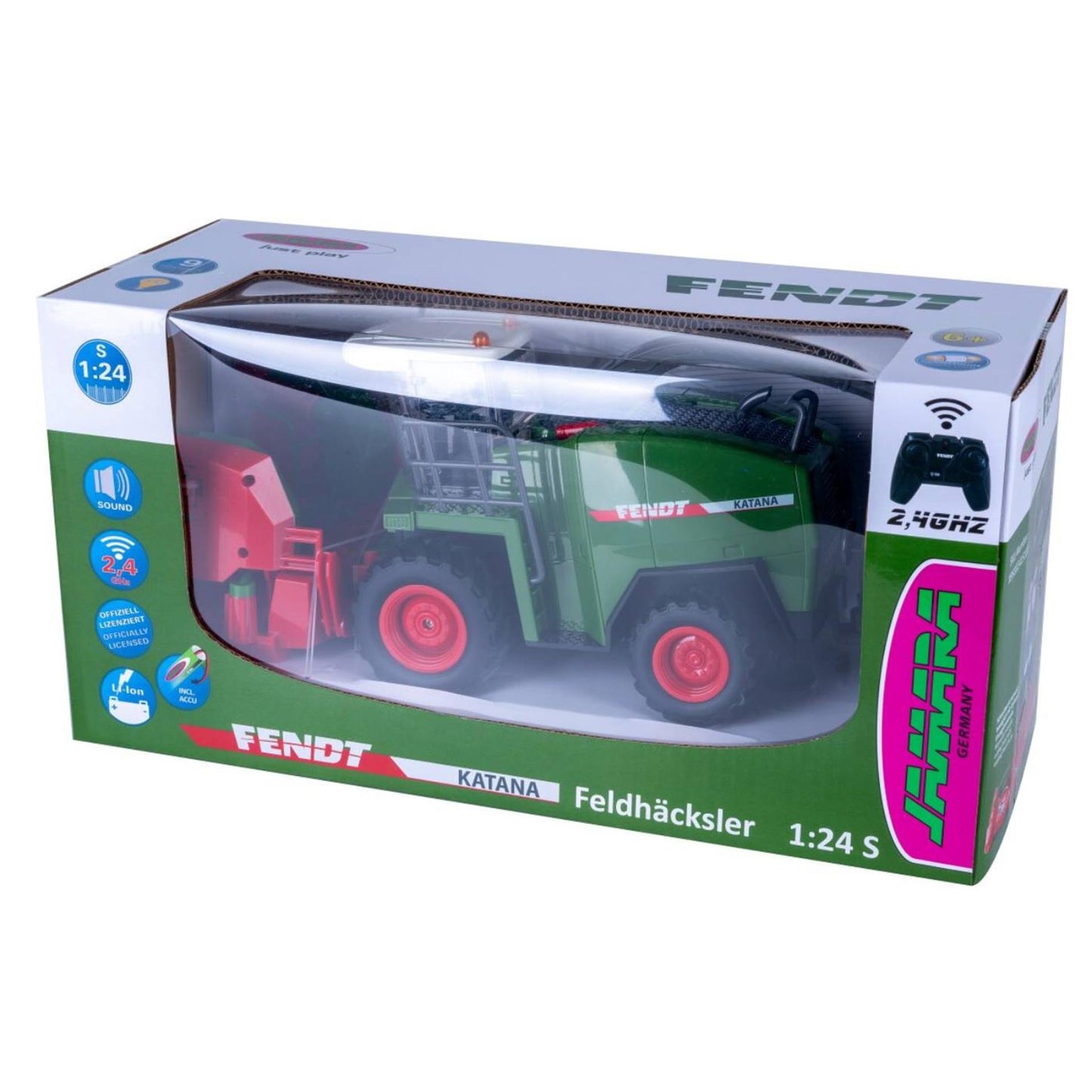 Jamara radiografisch bestuurbare fendt katana hakselaar rc 1:24s